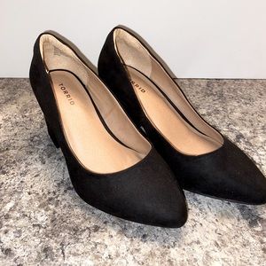 Torrid Black Heels 7w